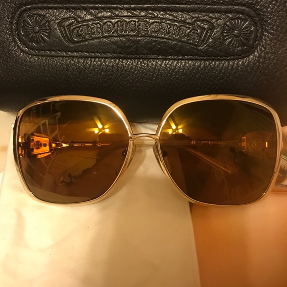 ❤️TRADED❤️Gorgeous Chrome Hearts sunglasses - Picture 8 of 8